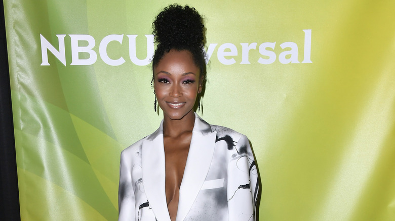 Yaya DaCosta on the red carpet