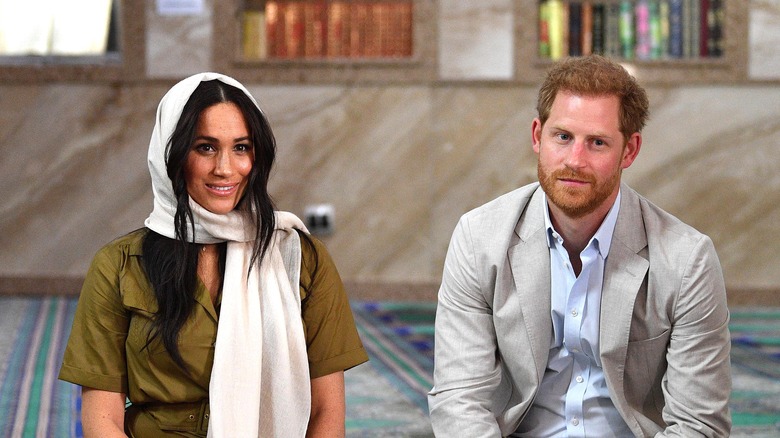 Harry and Meghan in Africa