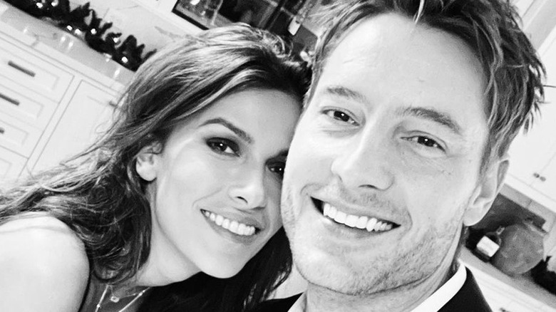 Sofia Pernas and Justin Hartley