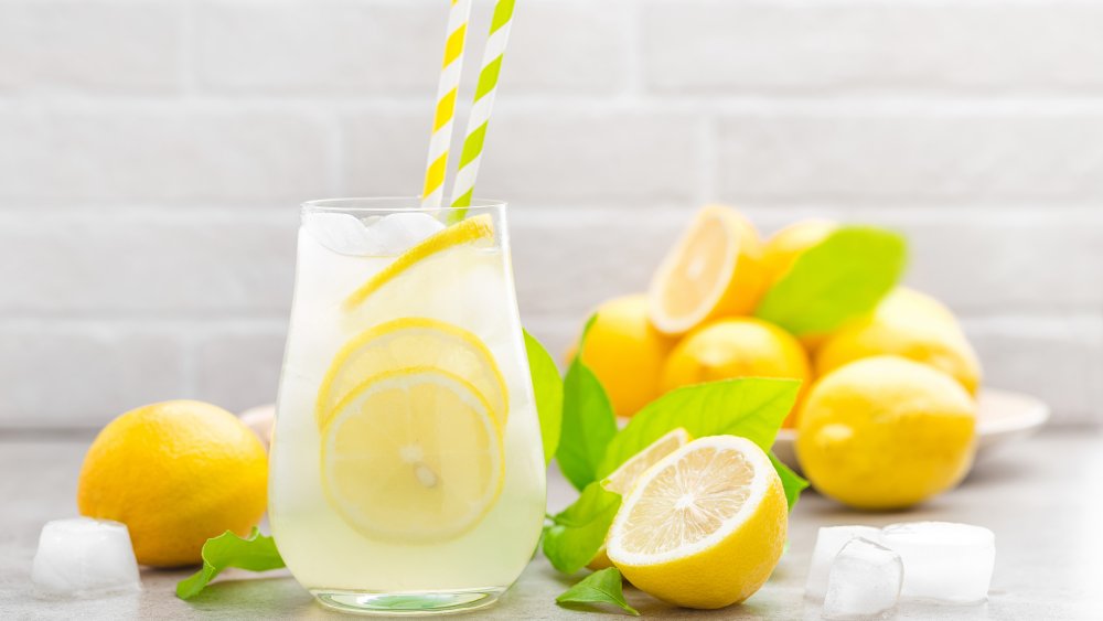 Lemon water