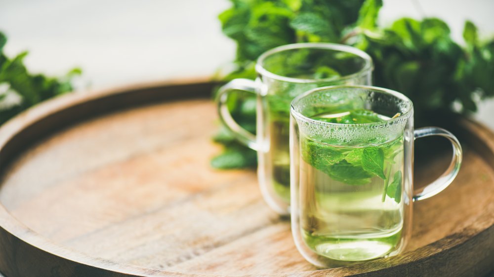 benefit of drinking peppermint tea