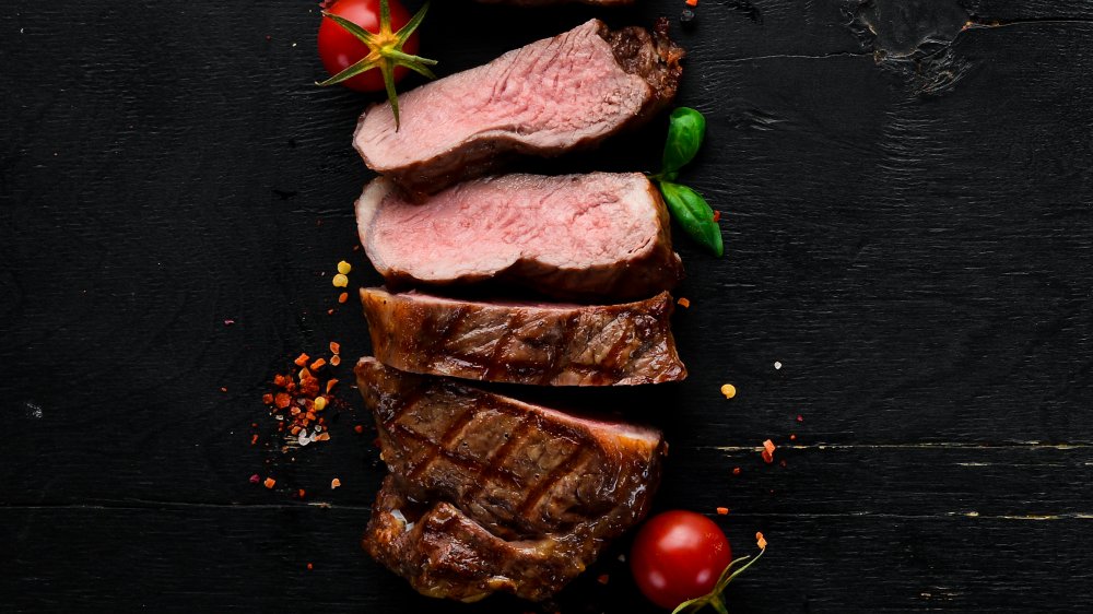 Red meat steak