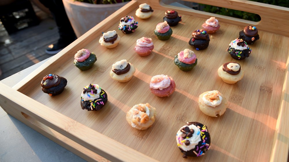 A tray of baked goods made with Splenda