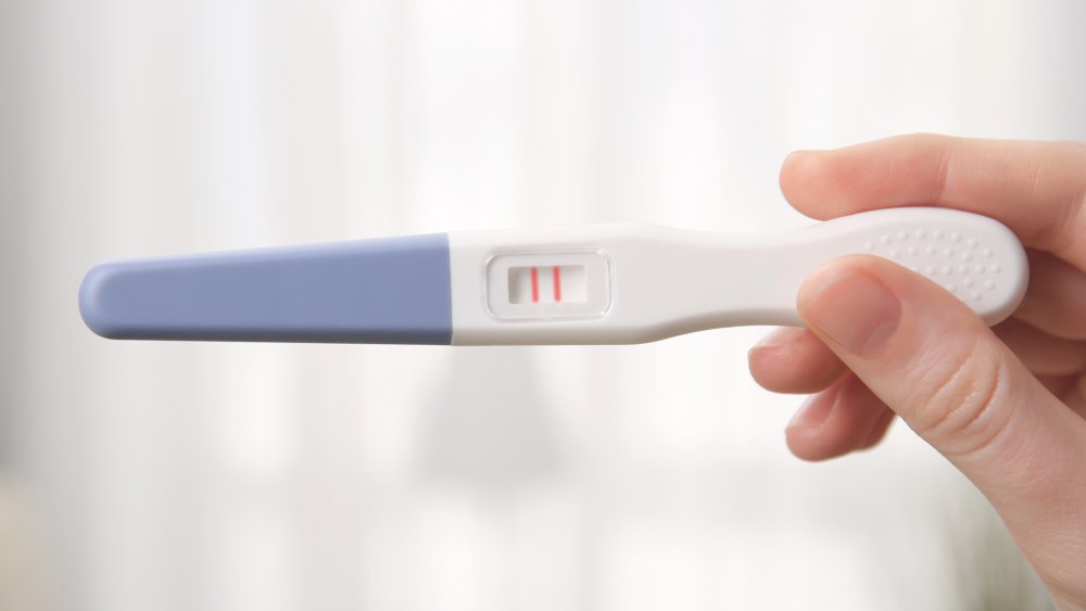 positive pregnancy test