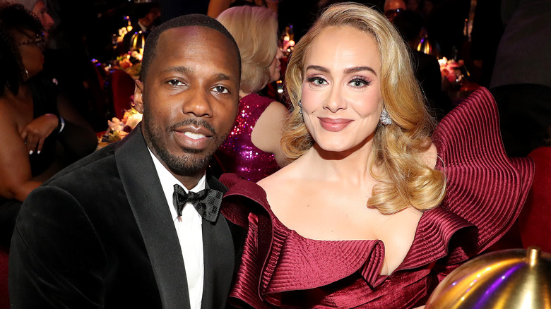 Rich Paul and Adele