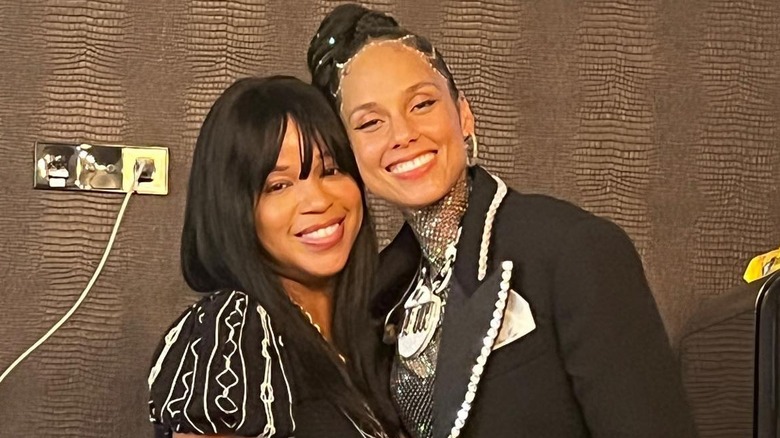  Alicia Keys and Mashonda Tifrere together