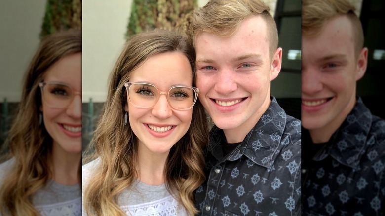 Claire and Justin Duggar smiling