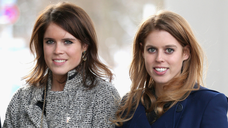 Princess Beatrice and Princess Eugenie in Germany 2013