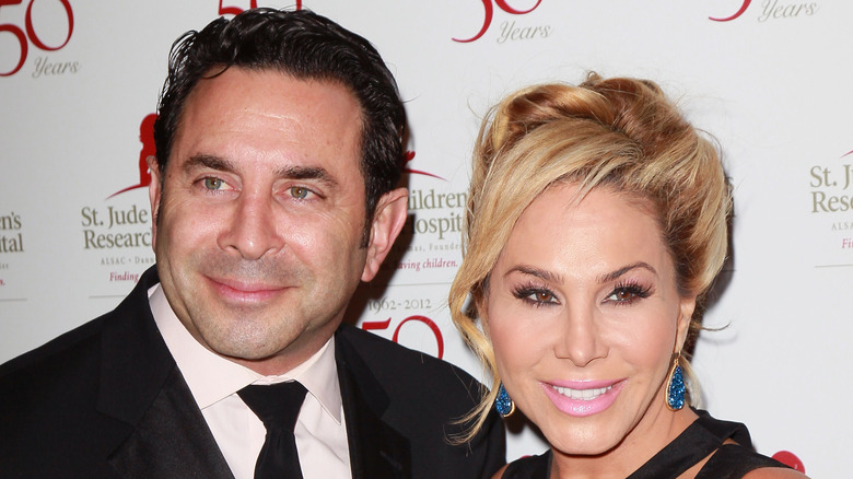 Adrienne Maloof and Paul Nassif posing together