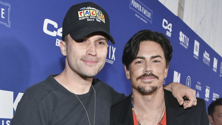 Tom Schwartz and Tom Sandoval smiling