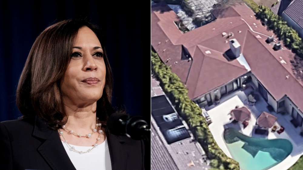 Kamala Harris and her Brentwood home