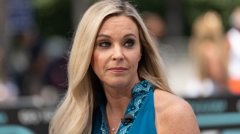 Kate Gosselin blue dress