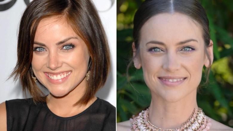 Jessica Stroup then, now