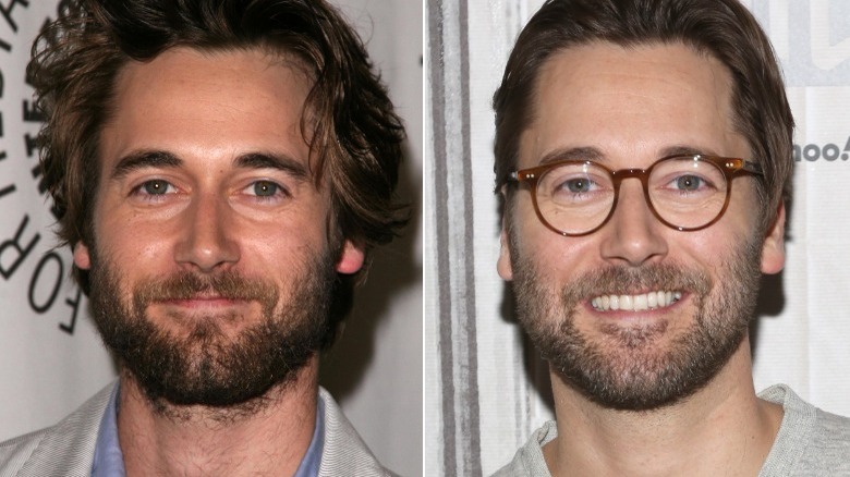 Ryan Eggold then, now