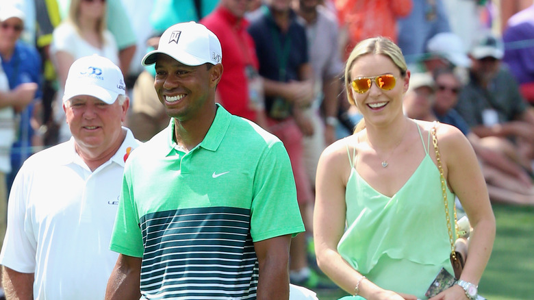 Tiger Woods and Lindsey Vonn