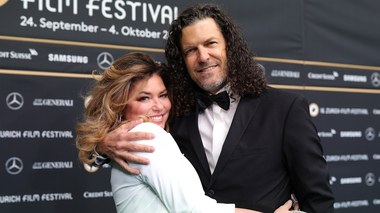 Shania Twain and Frédéric Thiébaud 