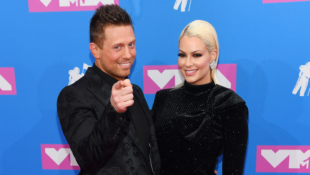 "The Miz" with wife Maryse