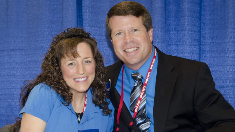 Jim Bob and Michelle Duggar smiling