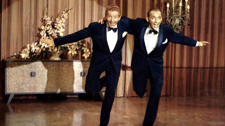 Danny Kaye and Bing Crosby in "White Christmas"