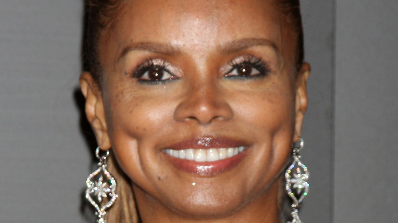 Debbi Morgan smiling