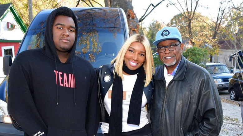 gregg leakes, nene leakes, and son Brentt Leakes