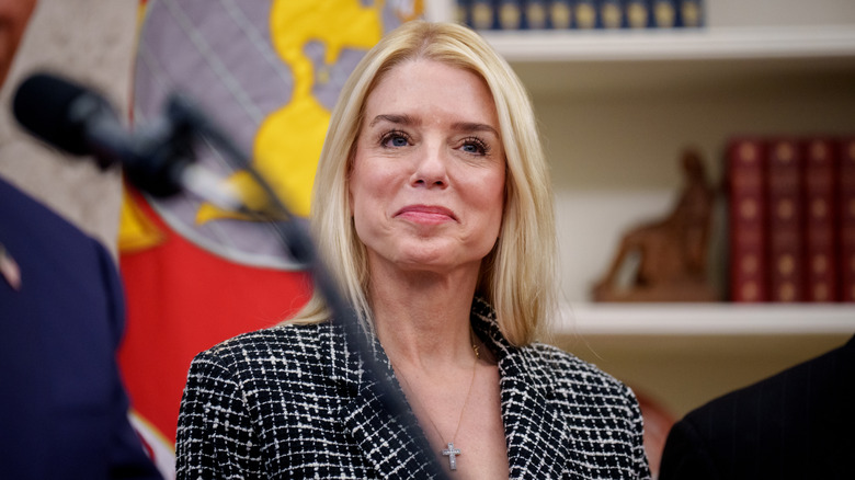 Pam Bondi smiling