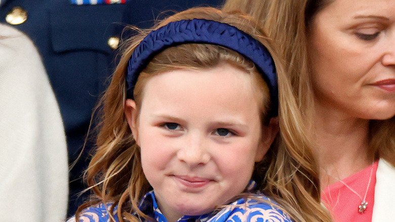 Mia Tindall at the Platinum pageant