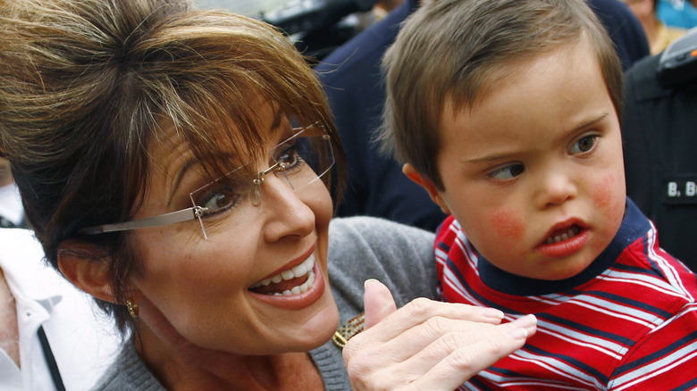 Trig and Sarah Palin