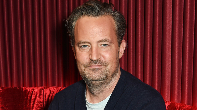 Matthew Perry smiling