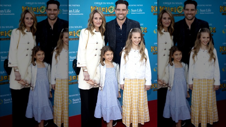 Scott McGillivray and family at movie premiere in 2022