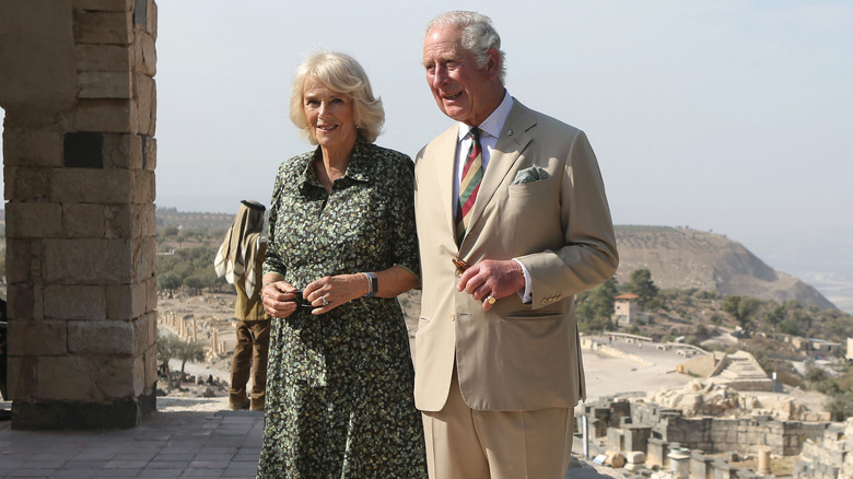 Prince Charles and Camilla Parker-Bowles in Jordan