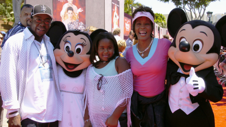 Bobby Brown, Bobbi Kristina Brown, and Whitney Houston