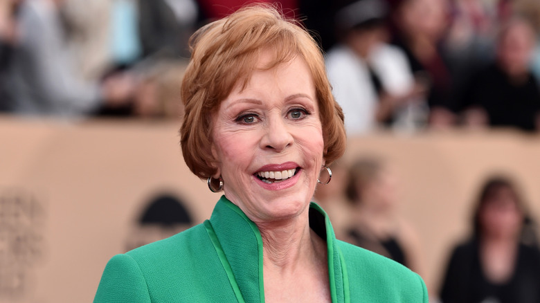 Carol Burnett smiling