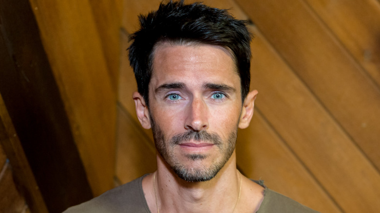 Brandon Beemer poses for photo