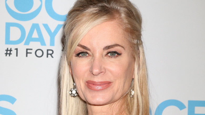 Eileen Davidson smiling