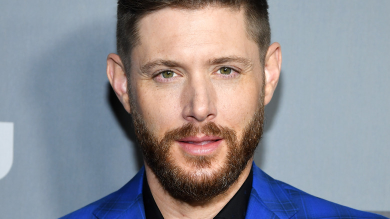 Jensen Ackles poses for a photo 