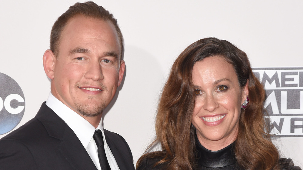 Souleye and wife Alanis Morissette