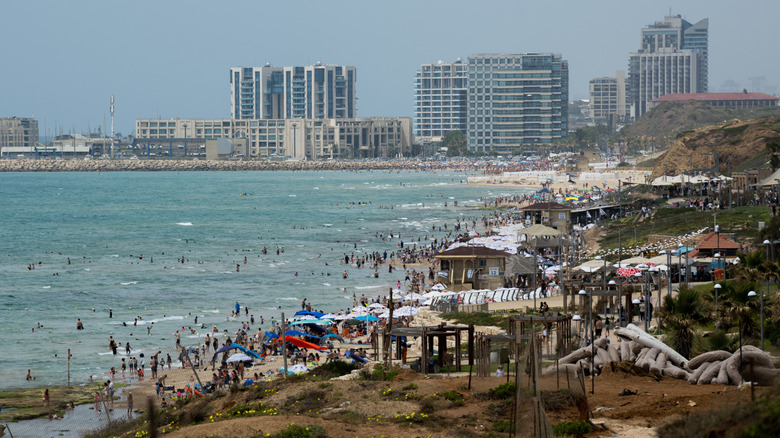 View of Herzliya, Israel 