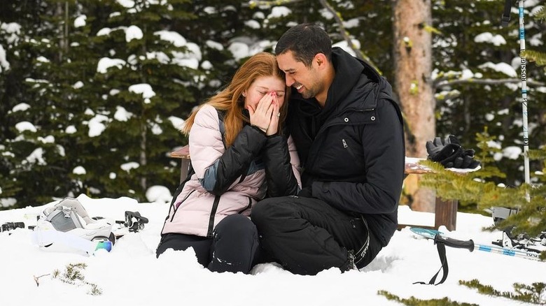 Jennifer Gates and Nayel Nassar engaged