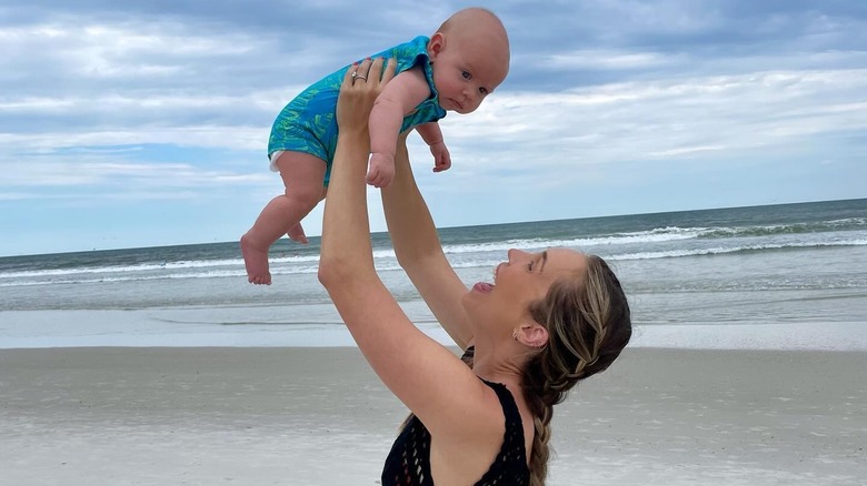 Meghan Dressel and son August