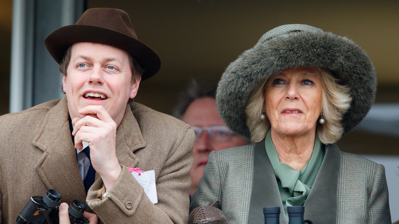 Tom Parker Bowles and Camilla Parker Bowles