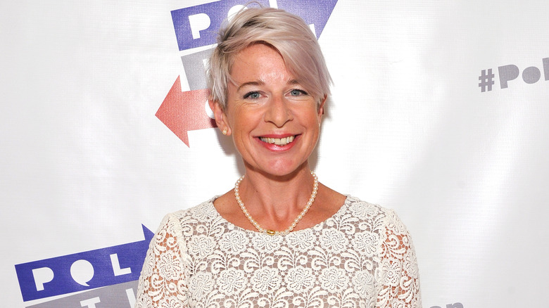 Katie Hopkins smiling at an event