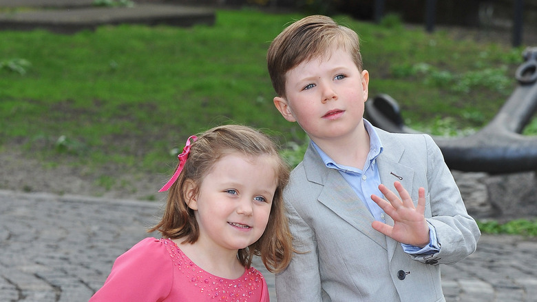 Princess Joesphine and Prince Christian