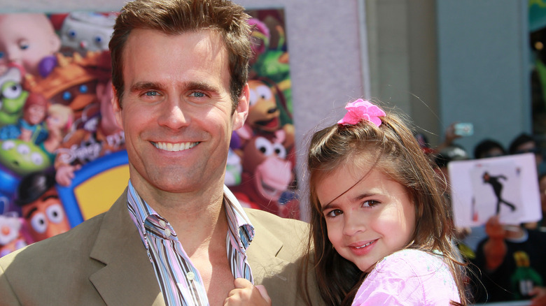 Cameron Mathison and his daughter at the 2010 premiere of "Toy Story 3"