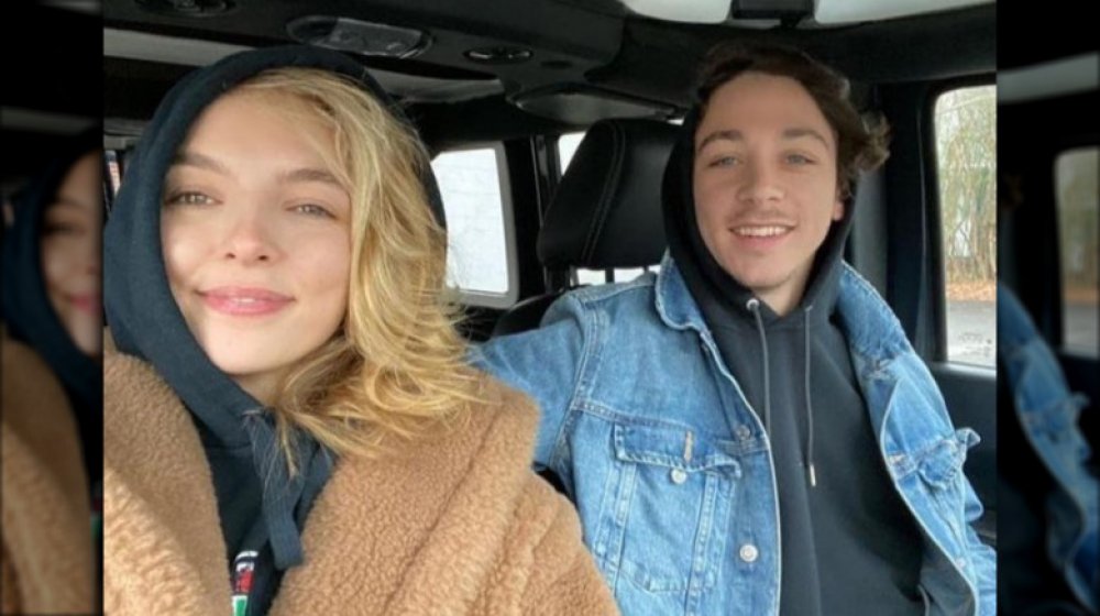 Jodie Comer and her boyfriend James Burke