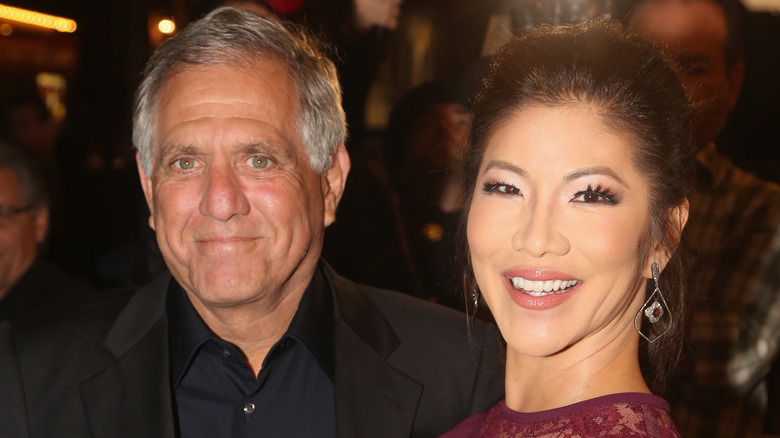 Julie Chen and Les Moonves smiling