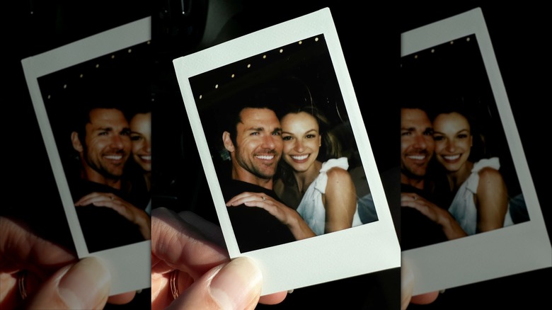 Polaroid picture of Kevin McGarry and Kayla Wallace