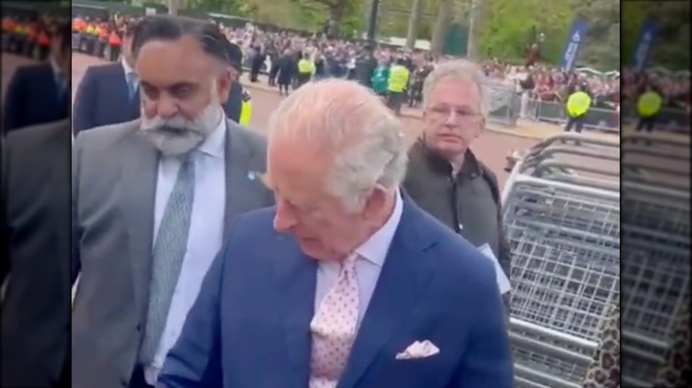 king charles III and his bodyguard