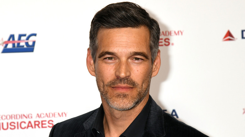 Eddie Cibrian smiling