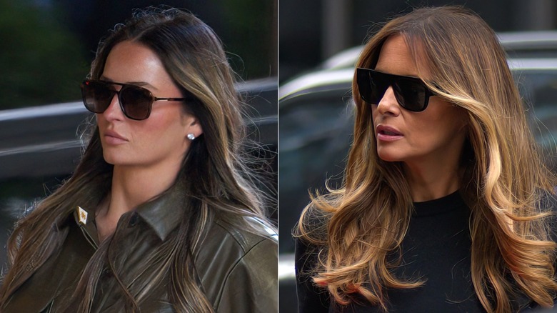 Margo Martin and Melania Trump resemblance